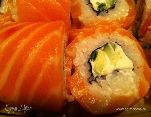 Ролл Сяке Филадельфия Ролл Сяке Филадельфия