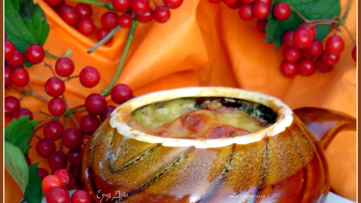 Запеканка в горшочках "Осенний блюз"