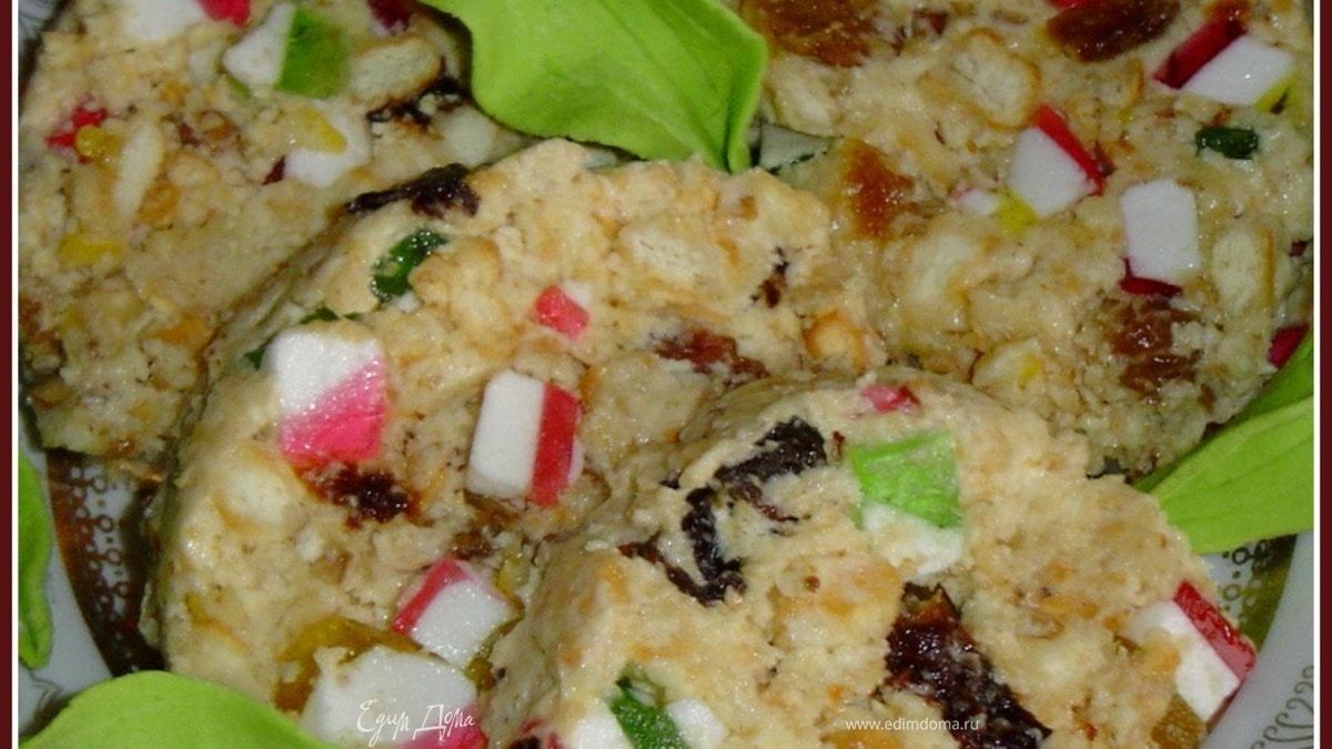 Пестрое пирожное