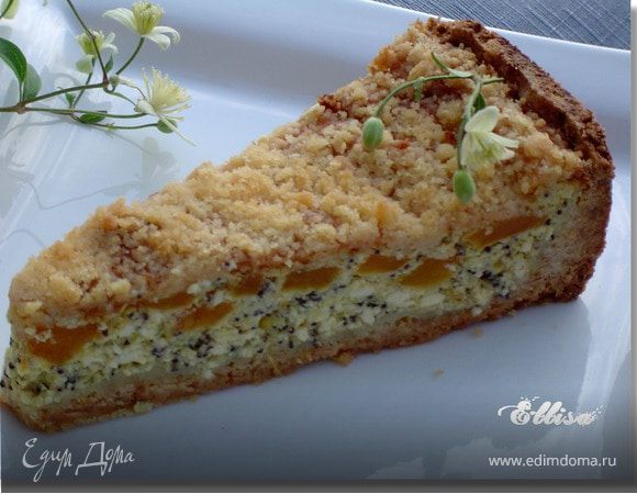 Пирог «Творожно-абрикосовая сочность»