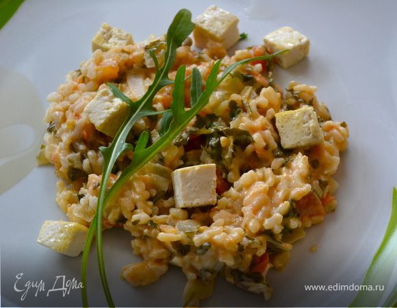 Ризотто с руколой Ризотто с руколой