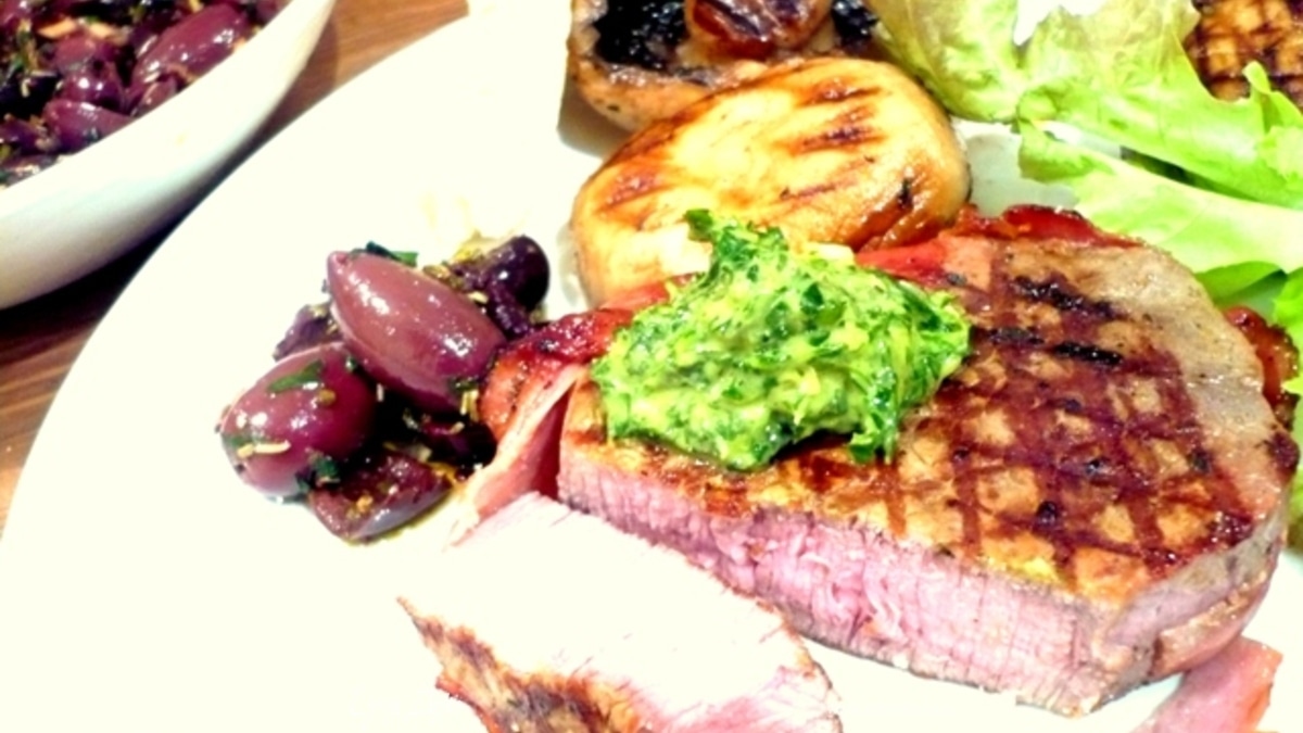 Стейк МОЕЙ МЕЧТЫ :)