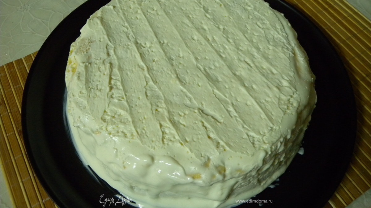 "Сметанник" (коржи со сковородки)