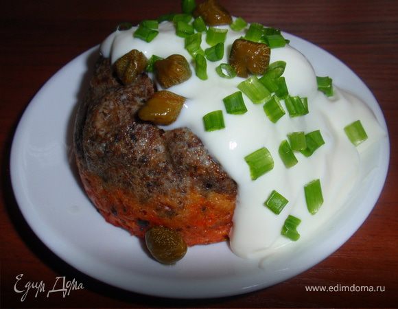 Печеночно-овощные маффины Печеночно-овощные маффины