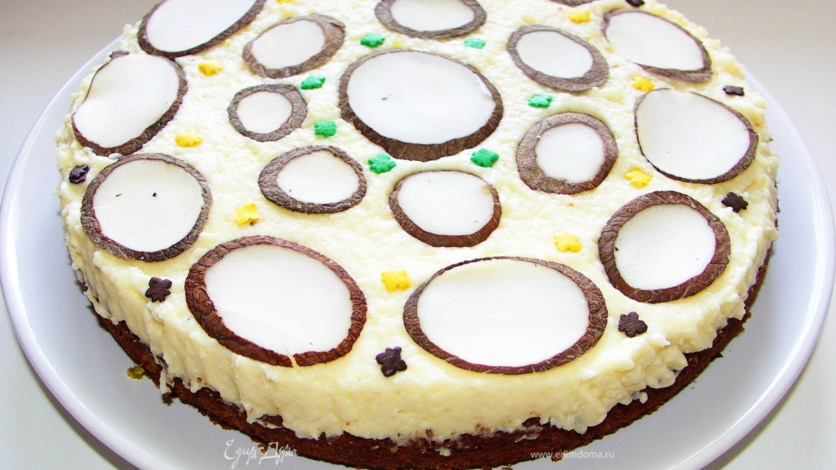 Сочный кокосовый торт "НЛО ;)"