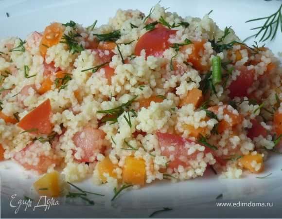 Салат с кускусом и морковкой Салат с кускусом и морковкой