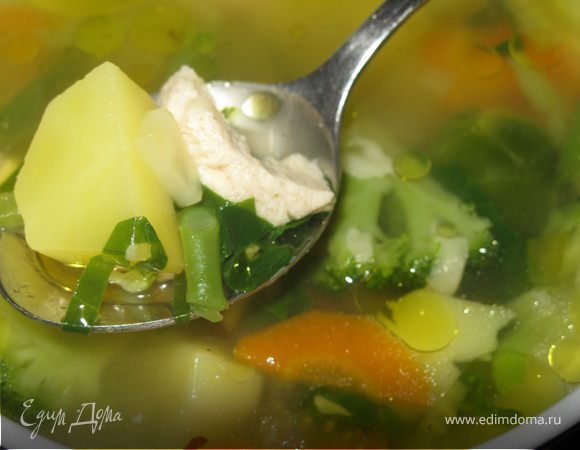 Весенний мегаполезный суп