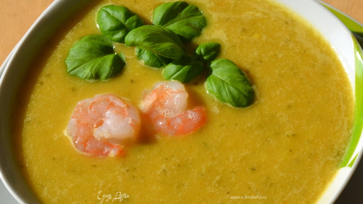 Ароматный тайский супчик с лемонграссом