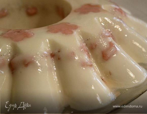 Творожное суфле с розовым зефиром Творожное суфле с розовым зефиром