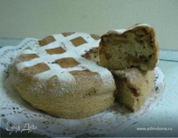Шарлотка с яблоками и корицей Шарлотка с яблоками и корицей