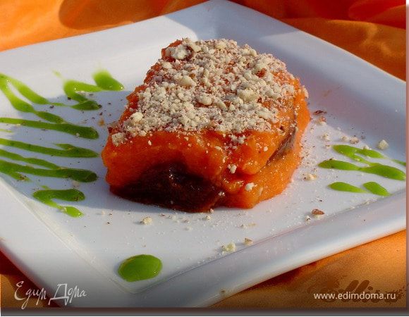 Тыква со сливовым вареньем Тыква со сливовым вареньем