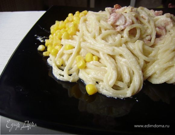 Спагетти "А-ля карбонара" Спагетти "А-ля карбонара"