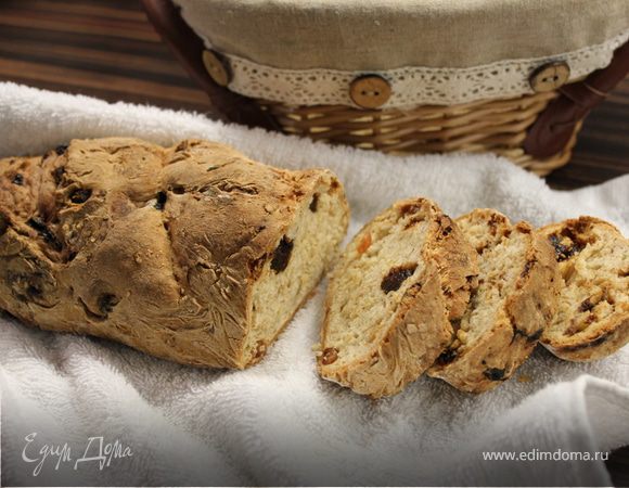 Хлебушек с отрубями и сухофруктами Хлебушек с отрубями и сухофруктами