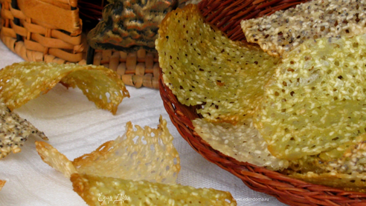 Ажурные имбирные "козинаки"