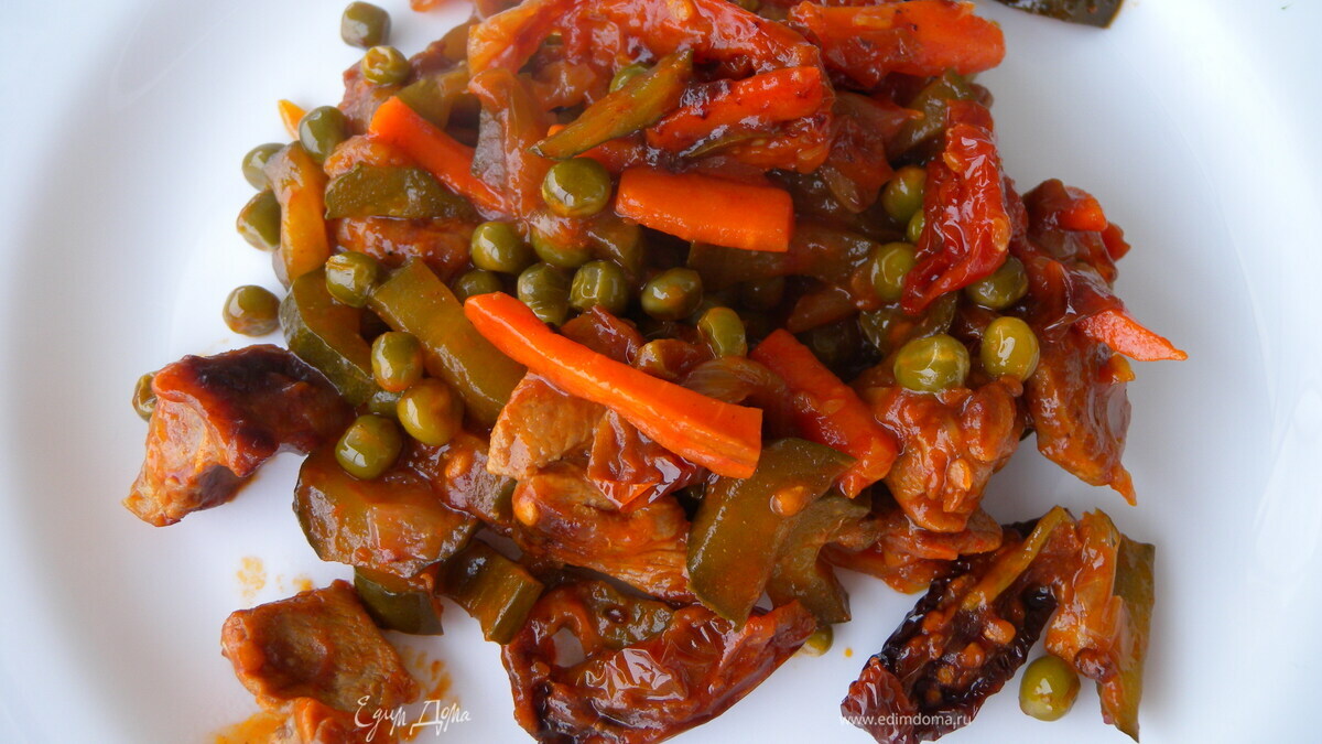 Азу из телятины