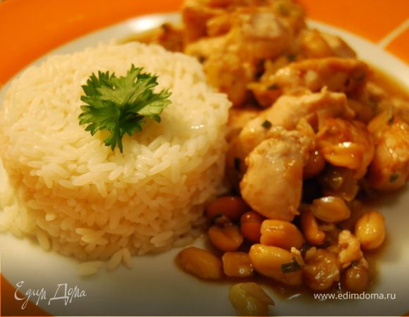 Куриное филе с арахисом Gong Bao Ji Ding. Куриное филе с арахисом Gong Bao Ji Ding.