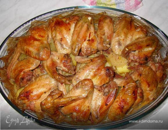 Ароматные крылышки  "Тандури"