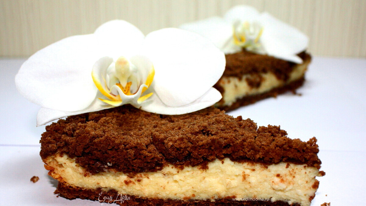 Творожный «Торфяной» пирог