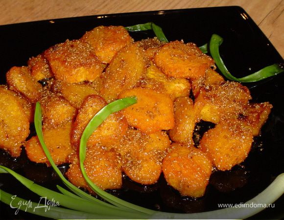 Тыквочка, обжаренная в сухарях 