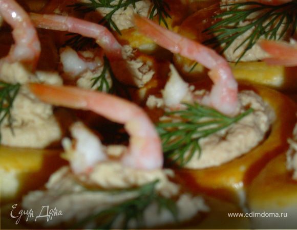 Волованы с горбушей Волованы с горбушей