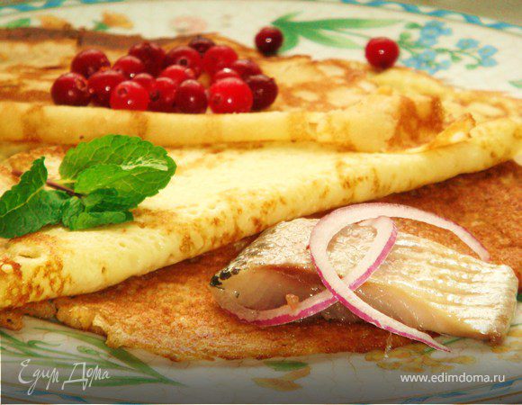 Триптих "Блины на Масленицу"