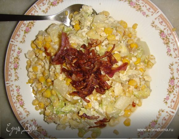 Яичница с чили(Scrambled Eggs with Chilli)