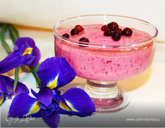 Десерт из брусники Десерт из брусники