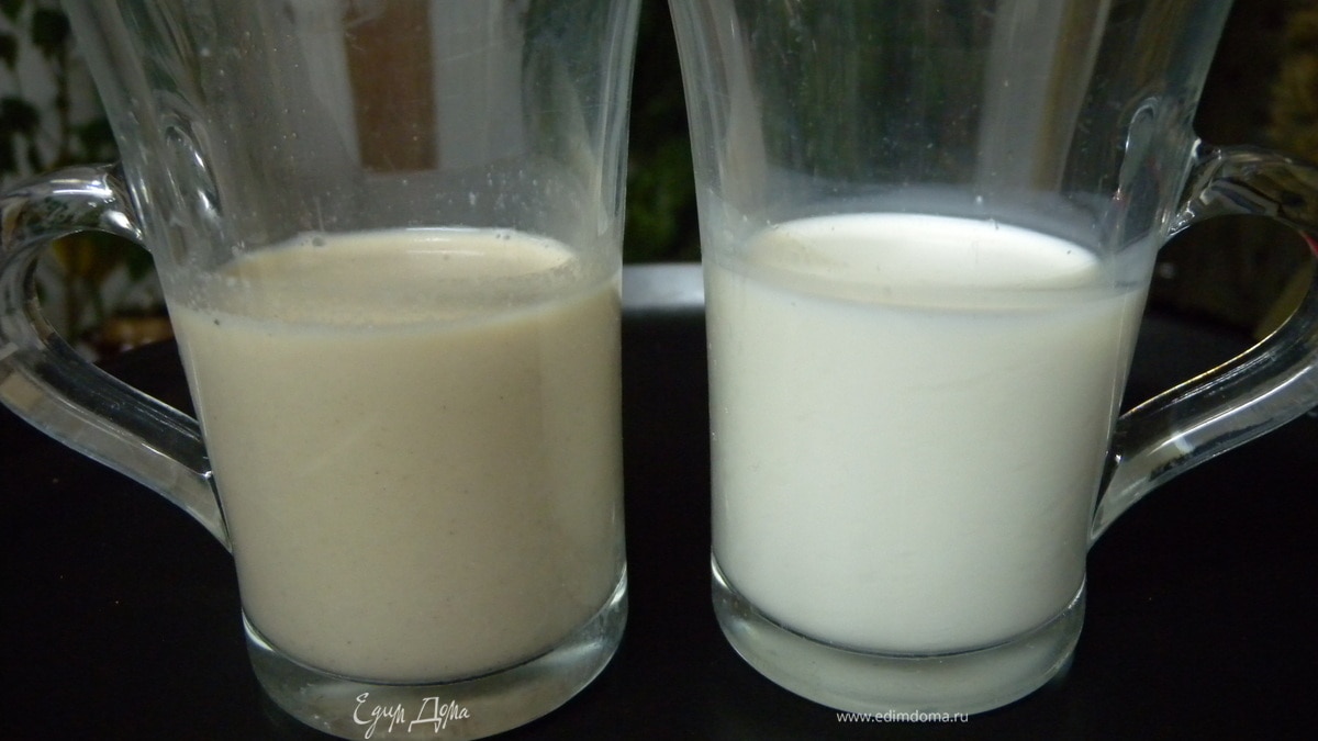 Миндальное, маковое молоко (+ постный вариант)