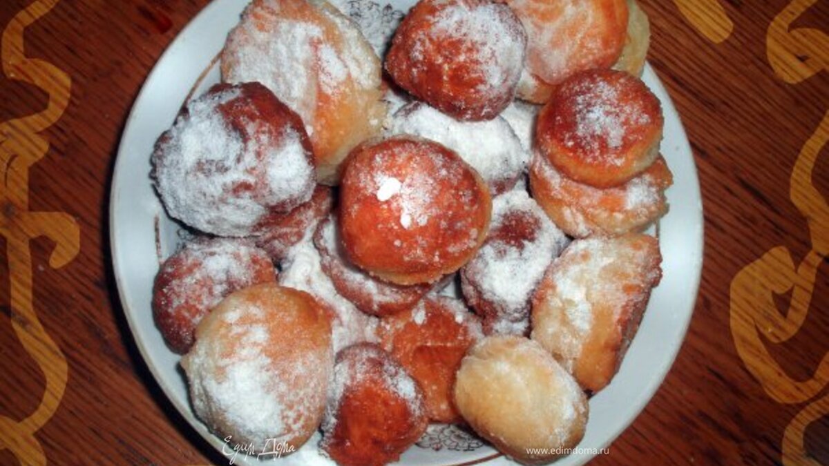 Сырные пончики