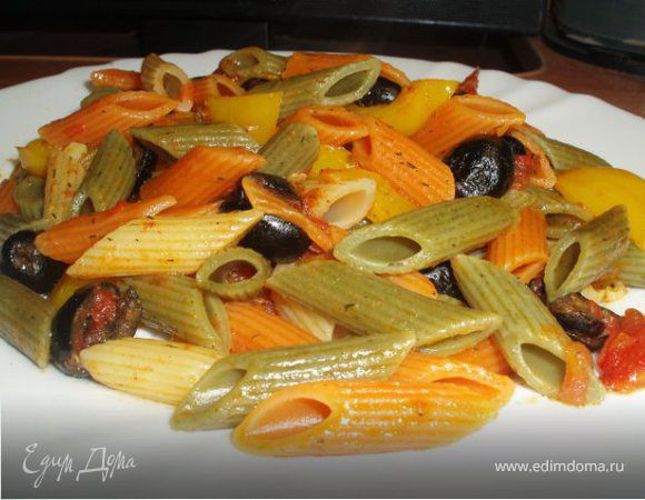 Паста с овощами Паста с овощами