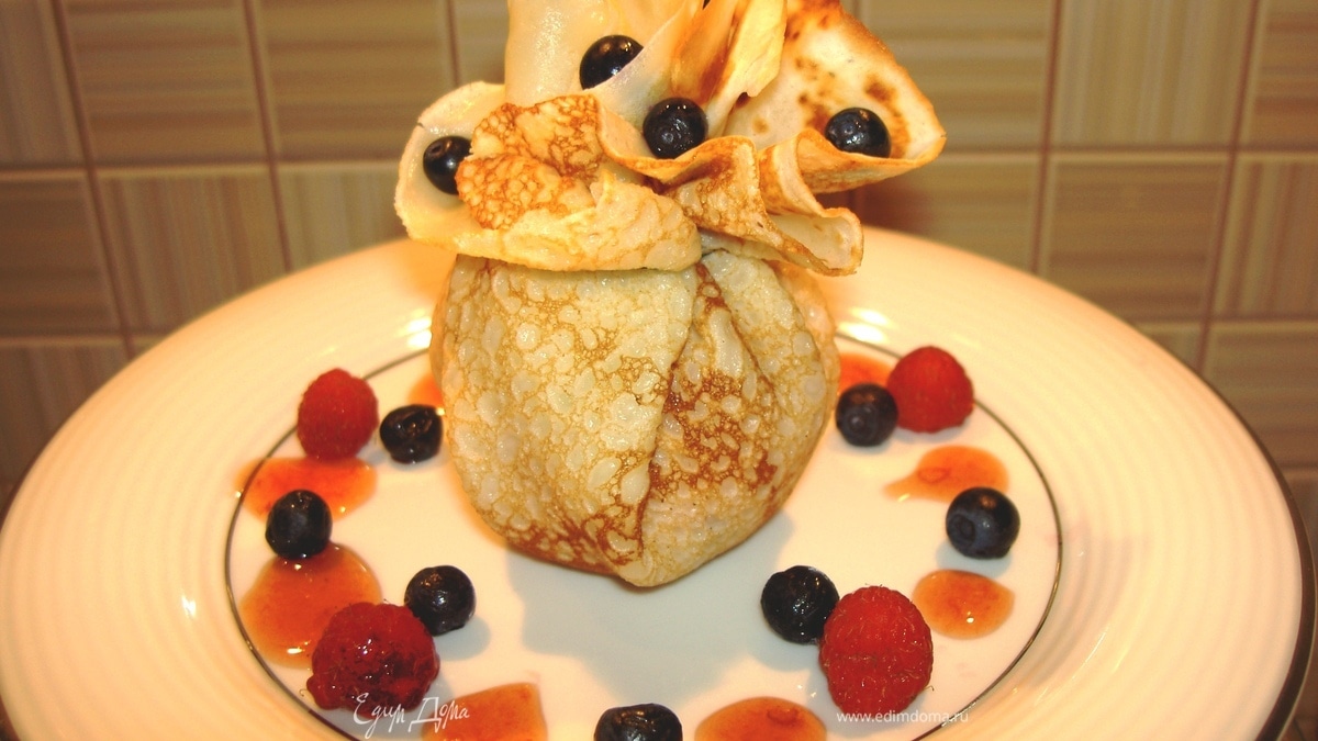 Масленица: блин " Наполеон"