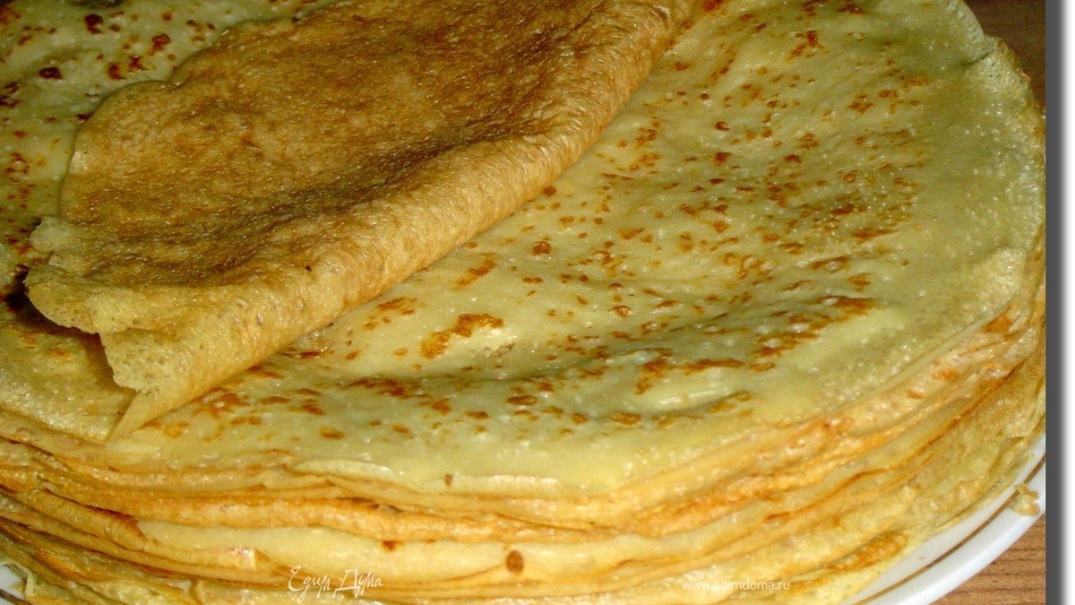 Блинчики ажурные