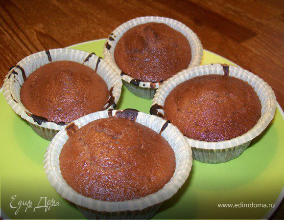 Кексики шоколадные Кексики шоколадные