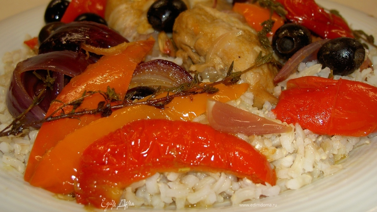 Цыпленок по-испански