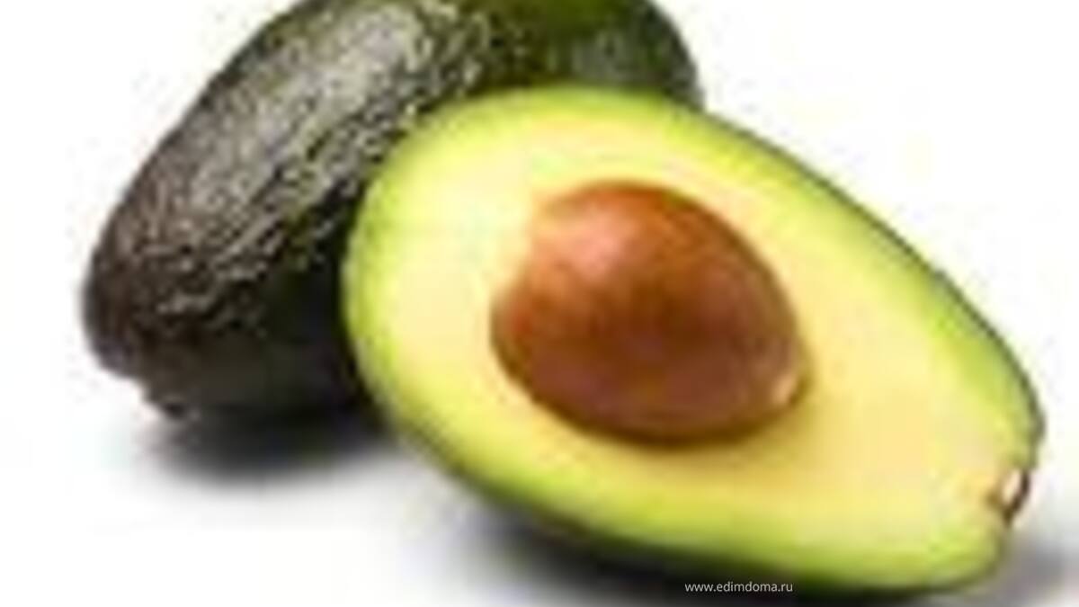 Ассорти из авокадо (Салатик из авокадо, креветок и бекона, холодный суп)      