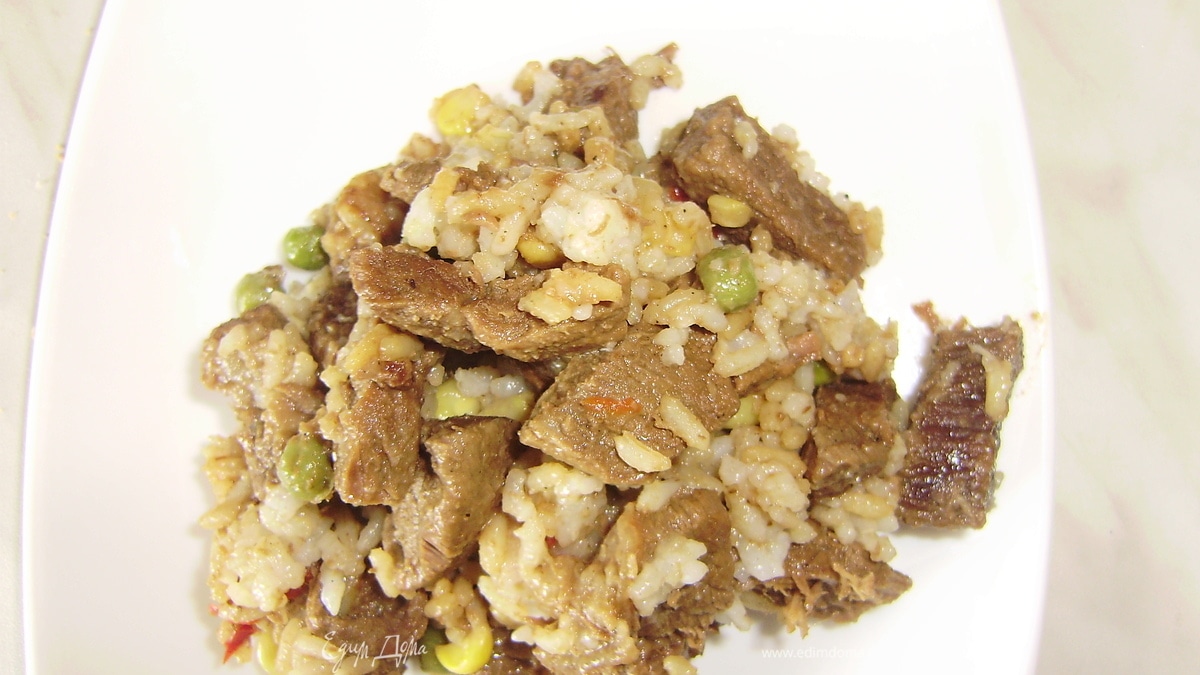 Говядина, рис и еще кое-что.........!!!!!