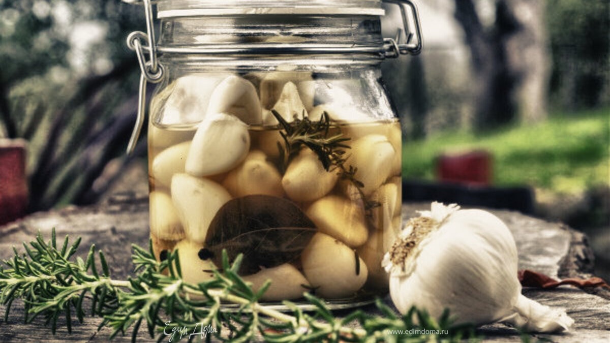 Душистый чеснок!