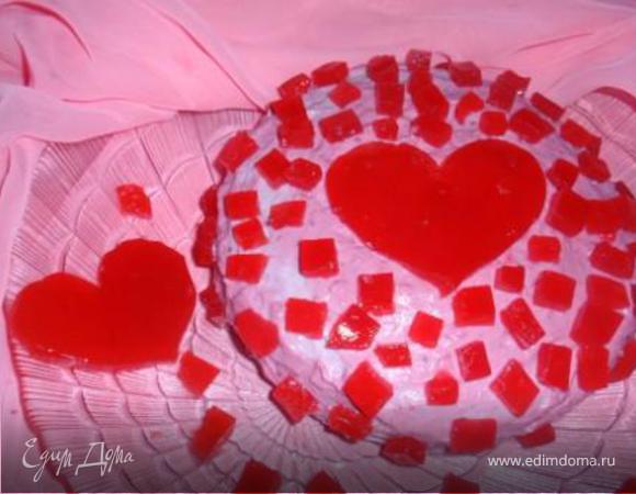 Блинный торт "Гламурная Масленица" Блинный торт "Гламурная Масленица"