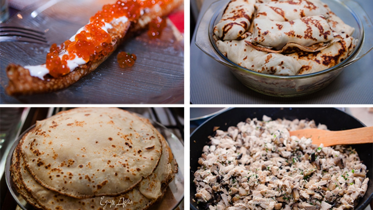 Угощение на Масленицу