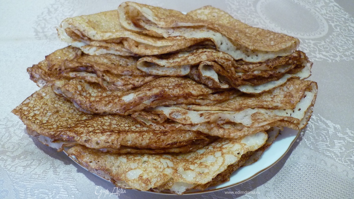 Марокканские блины на дрожжах