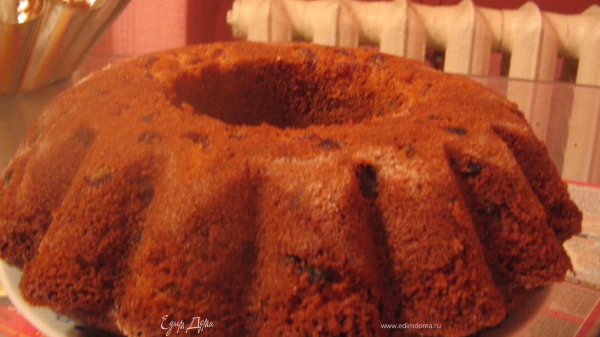 Румяный медовый кекс