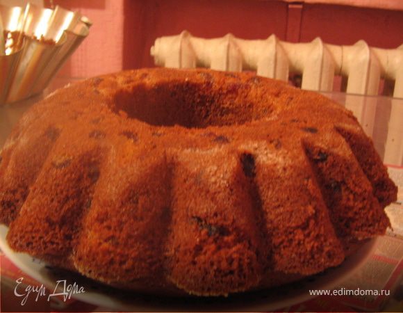 Румяный медовый кекс