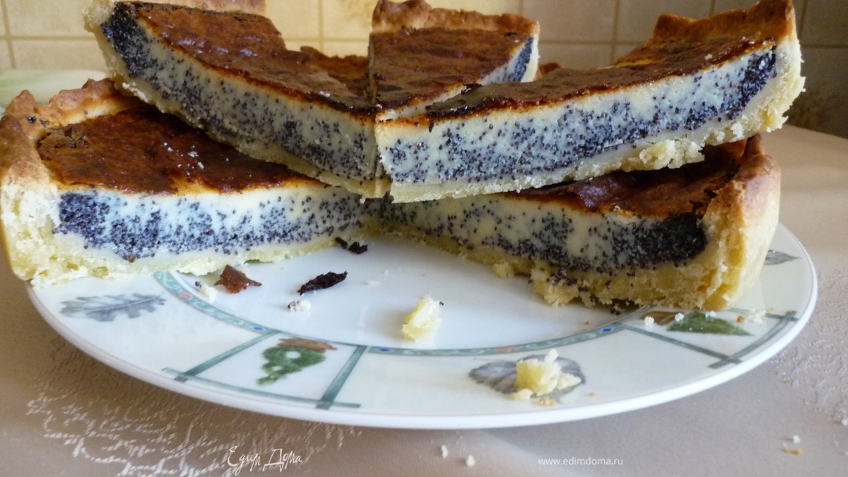 Лимонно-сырный пирог