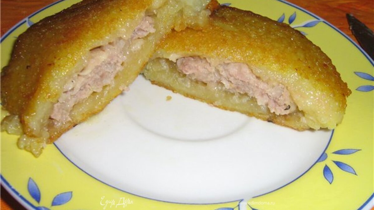 Драники с фаршем