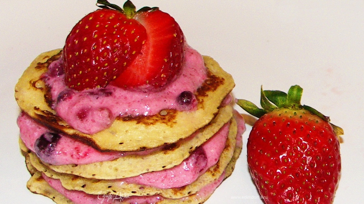 Блинное пирожное, не захотевшее стать тортом;)