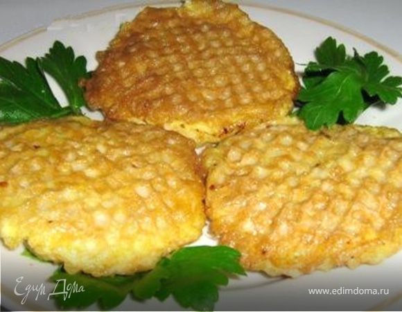 Мясо в вафлях