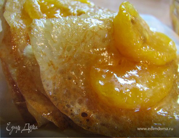 Масленица в разгуле, блины без яиц, но мандариновый конфитюр с коньячком :) Масленица в разгуле, блины без яиц, но мандариновый конфитюр с коньячком :)