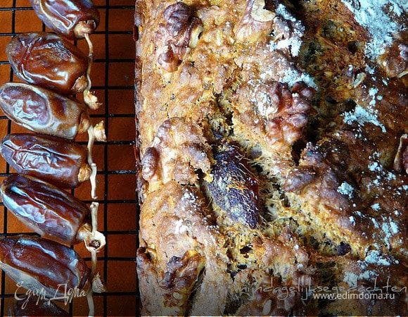 Финиковый хлеб на завтрак Финиковый хлеб на завтрак