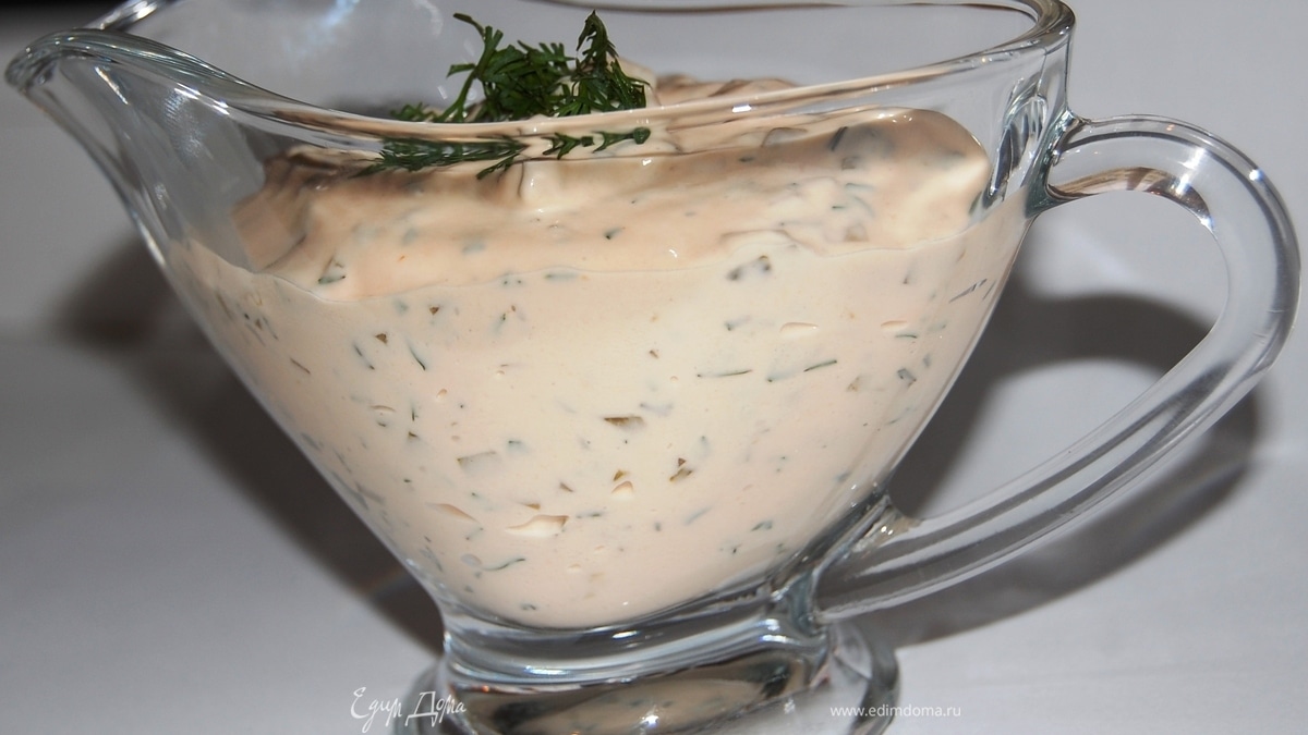 Соус к рыбе.(почти тар-тар:))