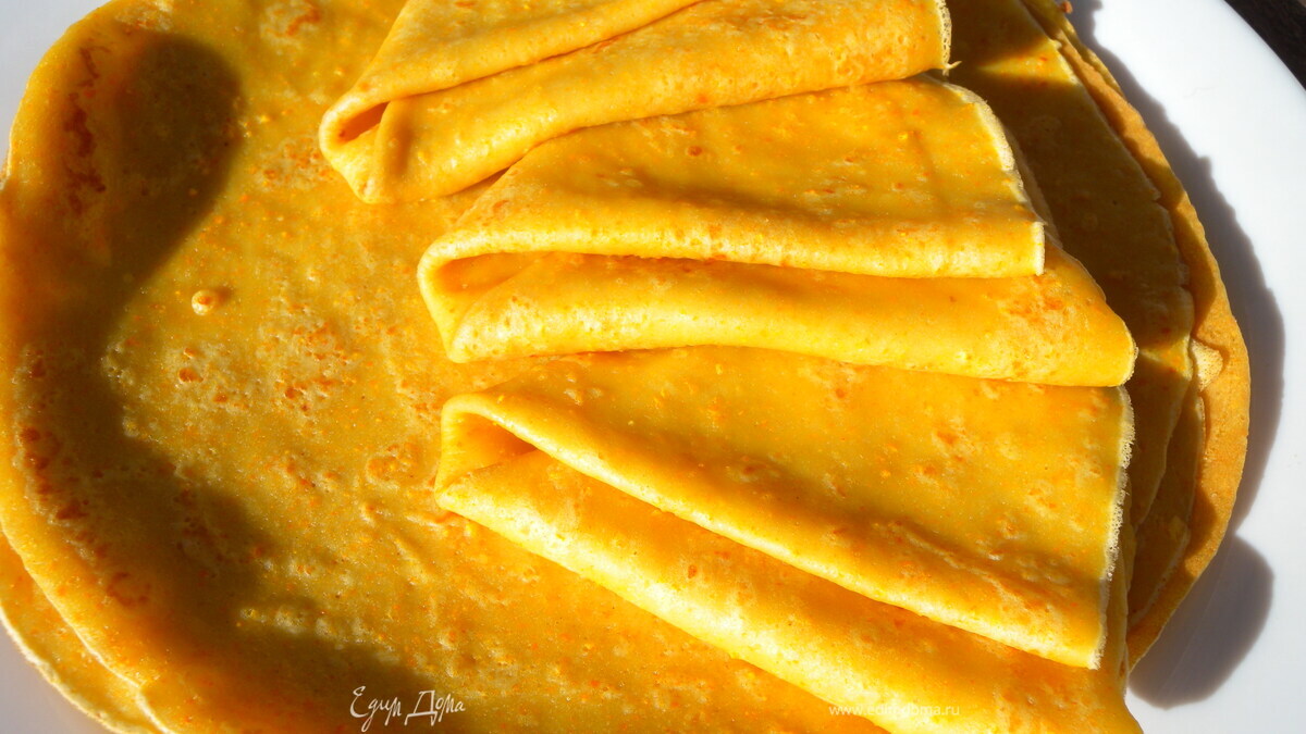 Блины "Масленица-Солнце-Апельсин"